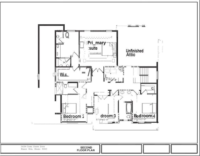1947 Summerton Pl, Northbrook, IL 60062 - view of home floor plan