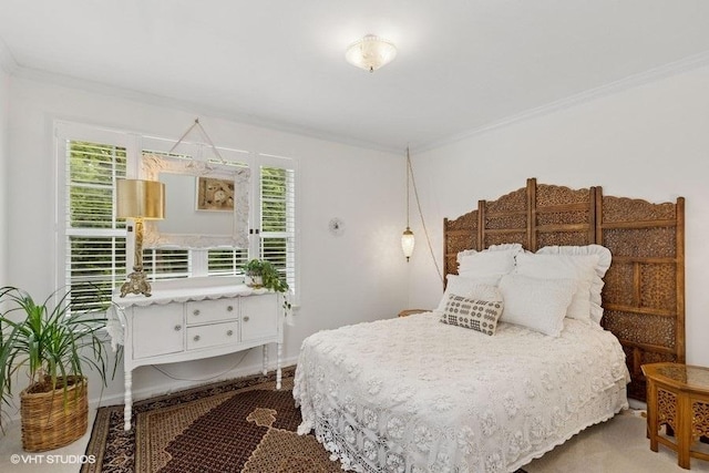 36917 N Deer Trail Dr, Lake Villa, IL 60046 - carpeted bedroom featuring crown molding