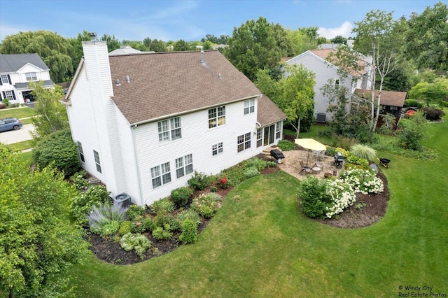 36917 N Deer Trail Dr, Lake Villa, IL 60046 - view from above of property