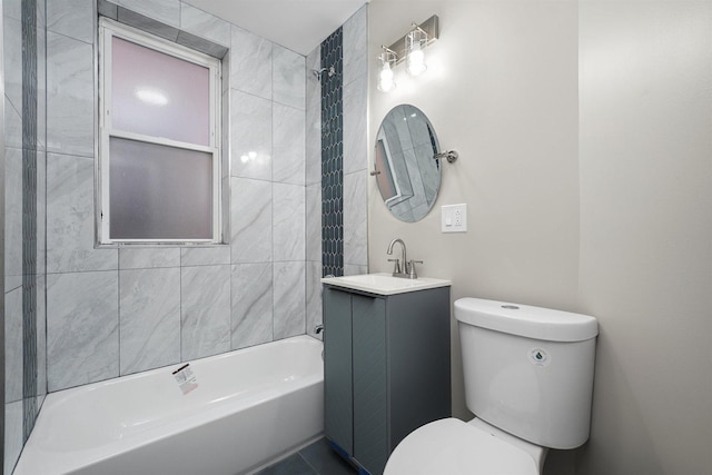 7548 S Harvard Ave, Chicago, IL 60620 - full bathroom featuring vanity and tub / shower combination