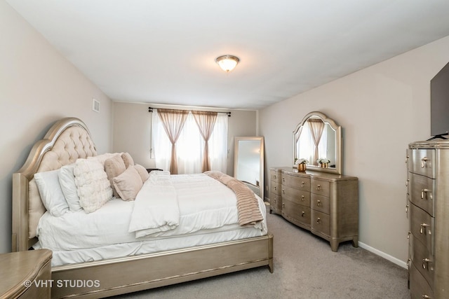 8036 S Fawn Trl, Justice, IL 60458 - bedroom with light colored carpet and baseboards
