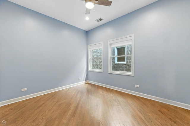4736 N Lincoln Ave Unit 4, Chicago, IL 60625 - unfurnished room featuring wood finished floors and a ceiling fan