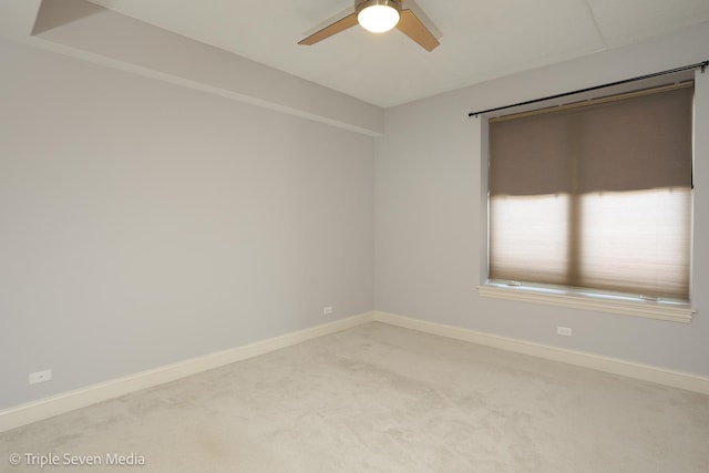 1670 Mill St Unit 508, Des Plaines, IL 60016 - unfurnished room featuring carpet flooring and a ceiling fan