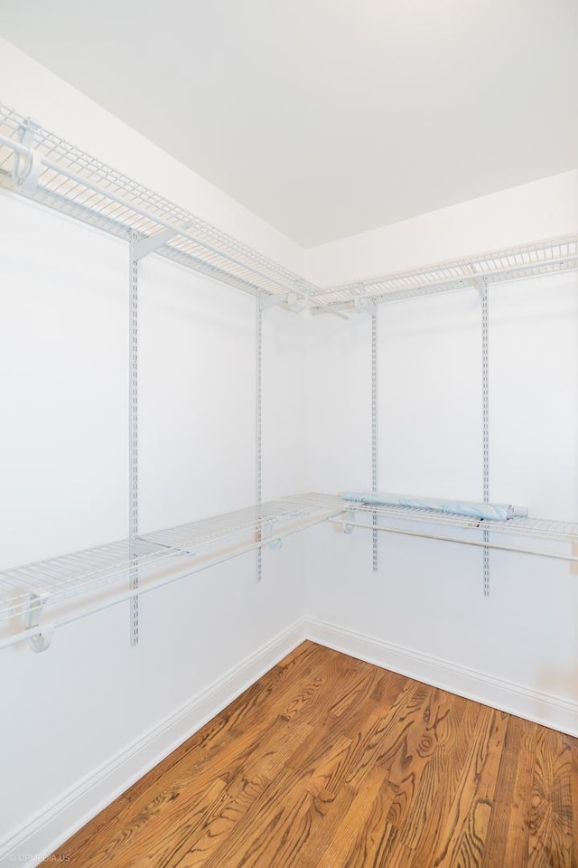 4536 N Sheridan Rd Unit 104, Chicago, IL 60640 - spacious closet with light wood finished floors