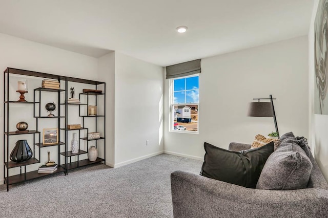 4944 Yates Dr Unit 0074, Mount Pleasant, WI 53403 - living area featuring carpet floors and recessed lighting