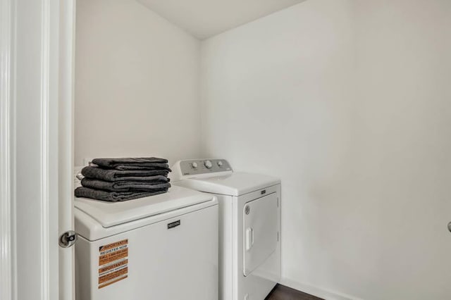 4944 Yates Dr Unit 0074, Mount Pleasant, WI 53403 - washroom with washing machine and clothes dryer