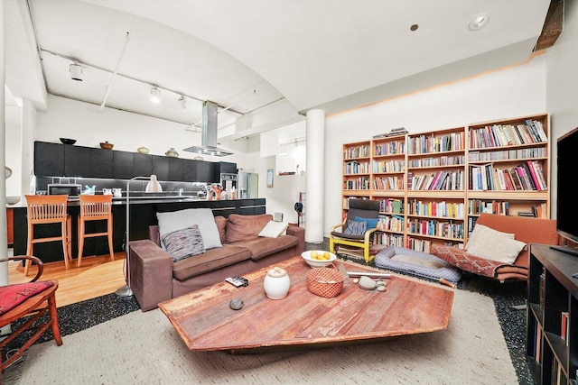 727 S Dearborn St Unit 311, Chicago, IL 60605 - living room with wood finished floors