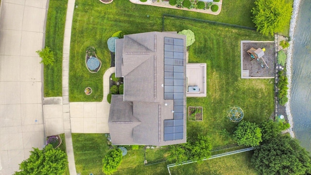 3220 Weeping Cherry Dr, Champaign, IL 61822 - drone / aerial view