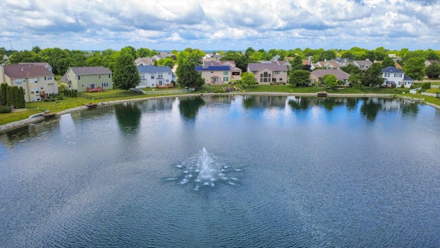 3220 Weeping Cherry Dr, Champaign, IL 61822 - water view with nearby suburban area