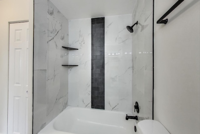 1636 N Wells St Unit 3007, Chicago, IL 60614 - bathroom featuring shower / bathtub combination and toilet