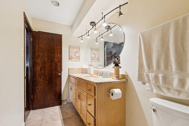 13115 Maple Rd, Mokena, IL 60448 - bathroom featuring vanity and tile patterned flooring