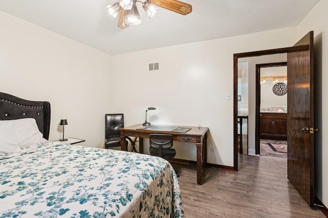 13115 Maple Rd, Mokena, IL 60448 - bedroom with wood finished floors and baseboards