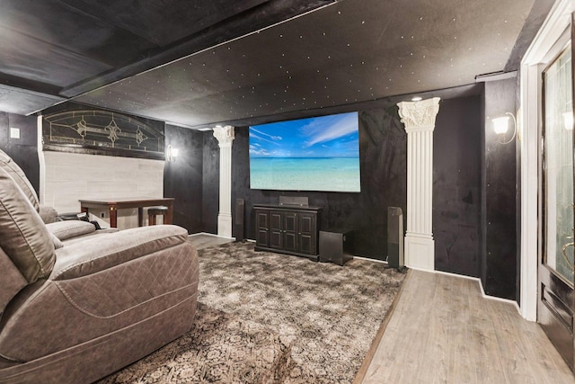 13115 Maple Rd, Mokena, IL 60448 - cinema room featuring wood finished floors