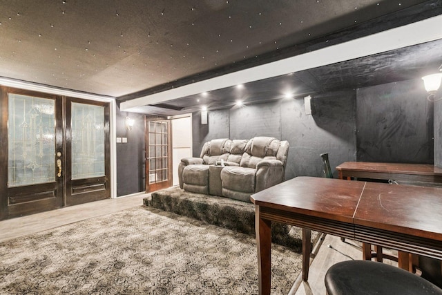 13115 Maple Rd, Mokena, IL 60448 - cinema with wood finished floors