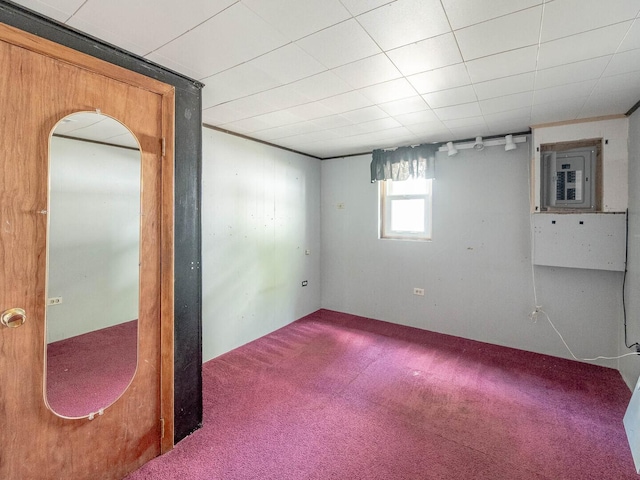 824 E 193rd Pl, Glenwood, IL 60425 - carpeted empty room featuring electric panel