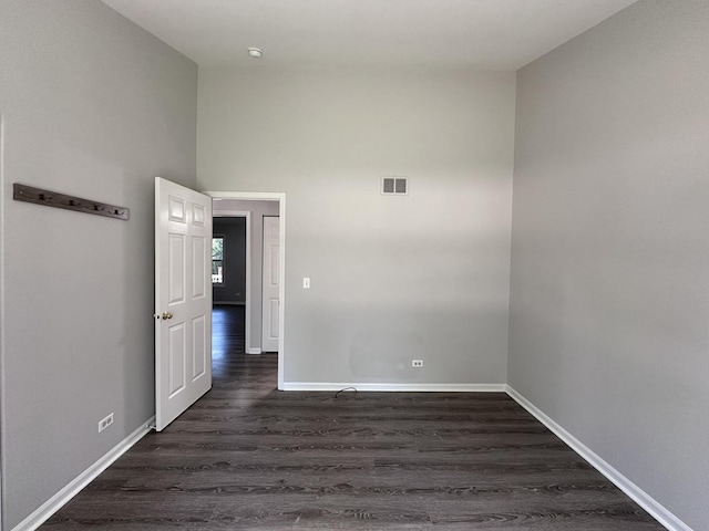 4075 Peartree Dr, Lake In The Hills, IL 60156 - spare room with dark wood finished floors and baseboards