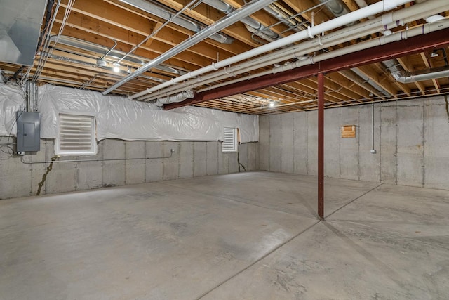 14903 S Preserve Dr, Lockport, IL 60441 - unfinished below grade area featuring electric panel