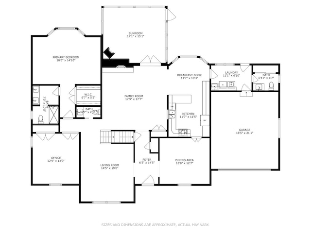 39 Keswick Ct, Lincolnshire, IL 60069 - view of floor plan / room layout