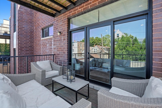 2140 W Armitage Ave Unit 3W, Chicago, IL 60647 - patio / terrace with outdoor lounge area