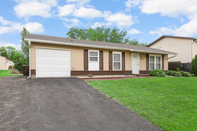17711 Country Club Ln, Country Club Hills, IL 60478 - single story home with brick siding, an attached garage, and asphalt driveway