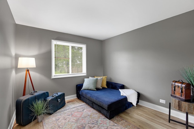 17711 Country Club Ln, Country Club Hills, IL 60478 - bedroom with baseboards and wood finished floors