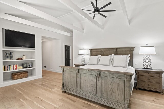 692 S Waukegan Rd, Lake Forest, IL 60045 - bedroom featuring light wood-style floors and ceiling fan