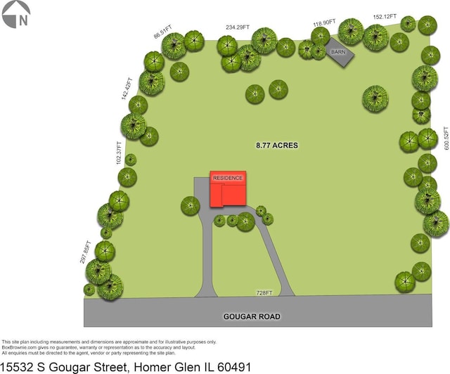 15532 Gougar Rd, Homer Glen, IL 60491