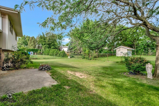 14332 S W Glen Dr, Homer Glen, IL 60491 - fenced backyard featuring a patio