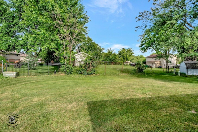 14332 S W Glen Dr, Homer Glen, IL 60491 - view of yard featuring a shed
