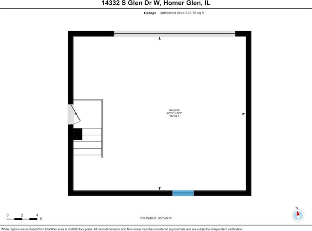 14332 S W Glen Dr, Homer Glen, IL 60491 - view of room layout