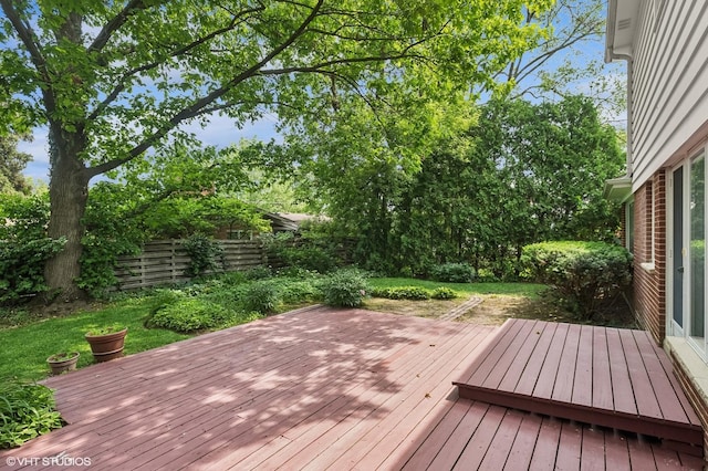 2340 Pomona Ln, Wilmette, IL 60091 - view of deck