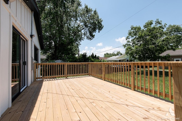 9124 S 88th Ave, Hickory Hills, IL 60457 - view of wooden deck