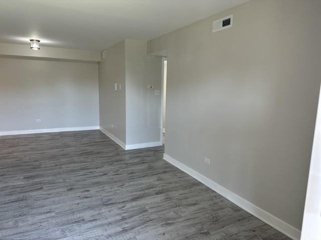 2237 175th St Unit 3A, Lansing, IL 60438 - empty room with dark wood-style flooring
