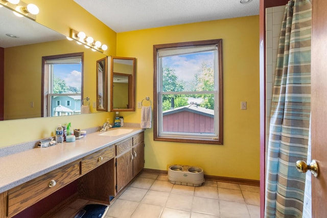 2612 Valkar Ln, Champaign, IL 61822 - full bathroom featuring vanity and tile patterned flooring