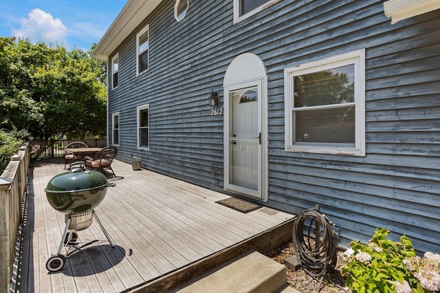 2612 Valkar Ln, Champaign, IL 61822 - view of deck