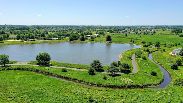 13245 Honeysuckle Dr, Huntley, IL 60142 - aerial view of a nearby body of water
