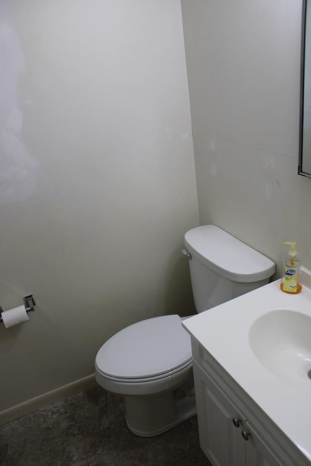819 S W St, Earlville, IL 60518 - bathroom with toilet and vanity