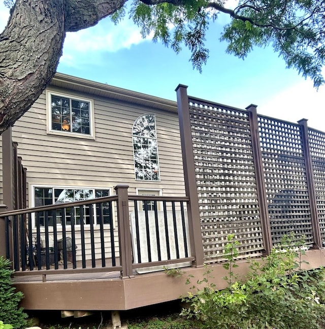 96 Townsend Cir, Naperville, IL 60565 - back of house featuring a deck