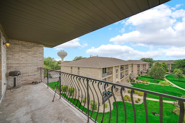 17824 Bernard Dr Unit 3D, Orland Park, IL 60467 - balcony with area for grilling