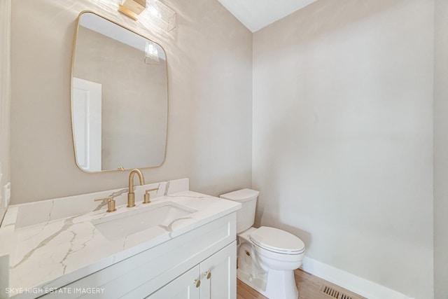 4947 Wilcox Ave, Downers Grove, IL 60515 - bathroom featuring vanity and wood finished floors