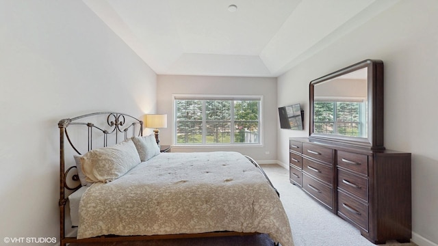 1517 128th St, Lemont, IL 60439 - bedroom with a raised ceiling and light carpet