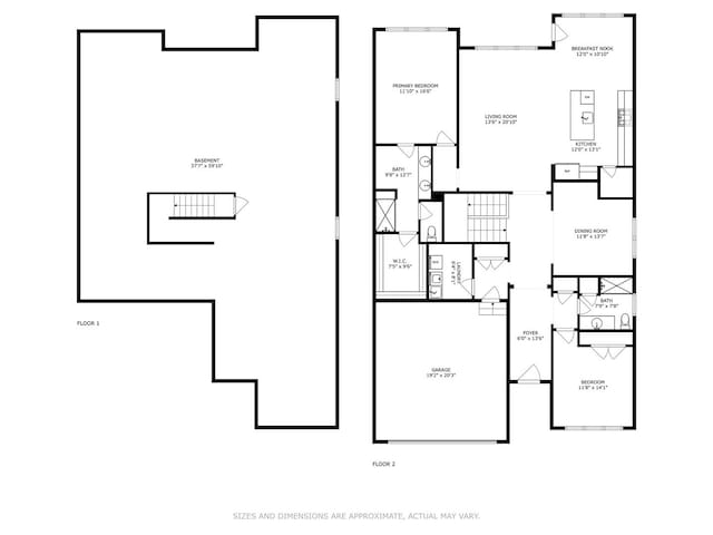 1517 128th St, Lemont, IL 60439 - view of property floor plan