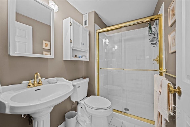 42W285 Retreat Ct Unit 2, Saint Charles, IL 60175 - full bath with a shower stall and toilet