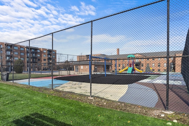9386 Landings Ln Unit 306, Des Plaines, IL 60016 - view of tennis court