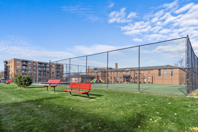 9386 Landings Ln Unit 306, Des Plaines, IL 60016 - view of tennis court