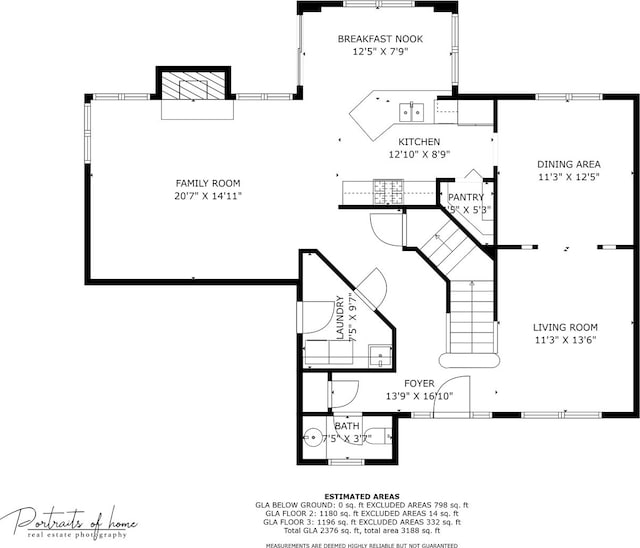 2845 Kendridge Ln, Aurora, IL 60502 - view of property floor plan