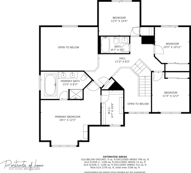 2845 Kendridge Ln, Aurora, IL 60502 - view of floor plan / room layout