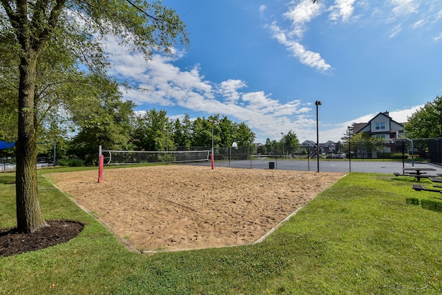 2845 Kendridge Ln, Aurora, IL 60502 - surrounding community featuring volleyball court