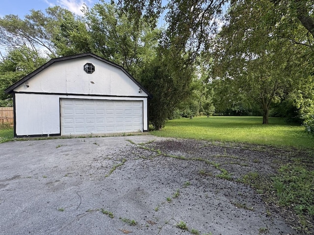502 E Rose Ct, Glenwood, IL 60425 - view of detached garage