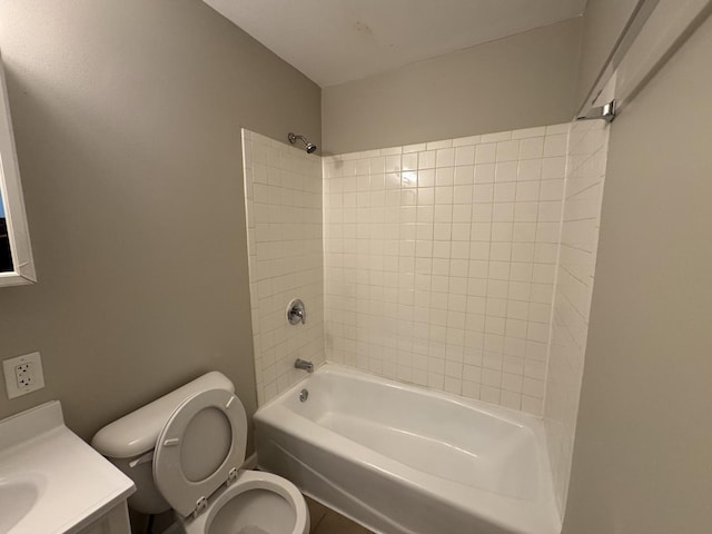 502 E Rose Ct, Glenwood, IL 60425 - full bathroom featuring tub / shower combination and vanity